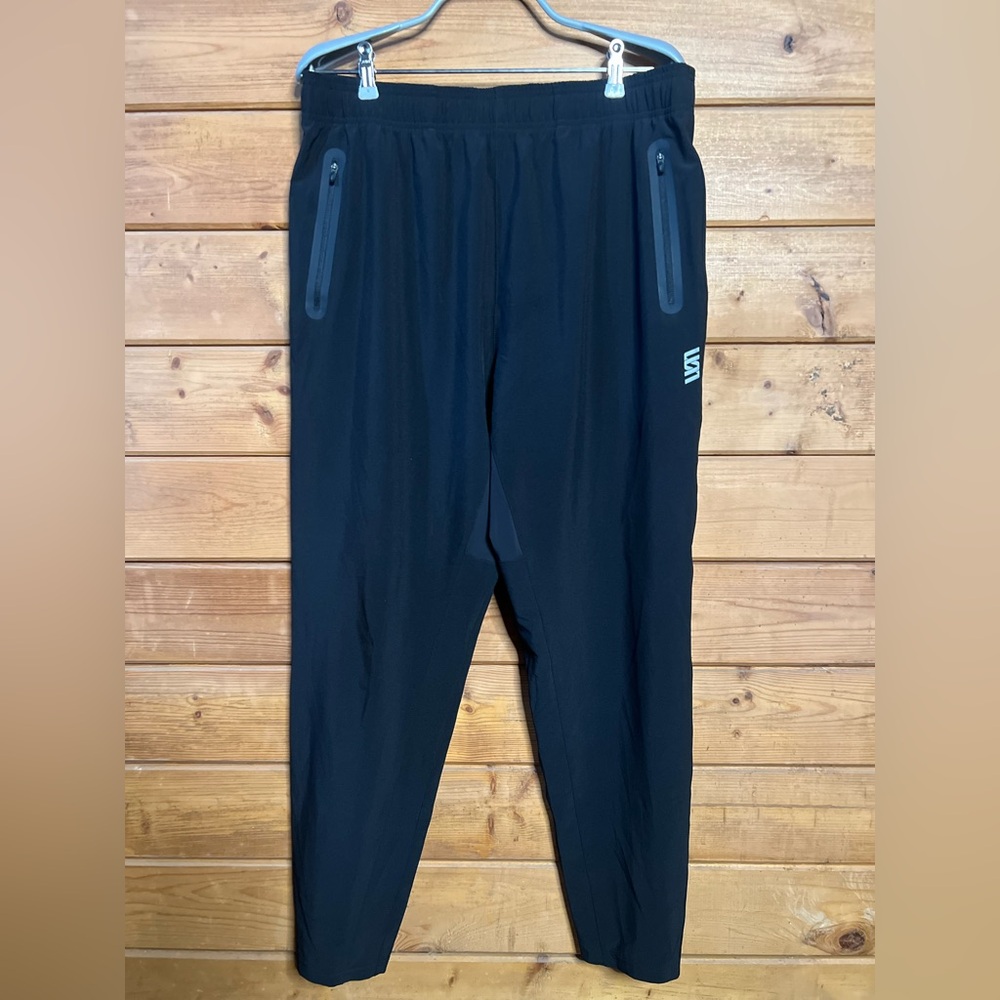 VRST Lightweight Training Pants Black Performance Lounge Wear Men’s Large